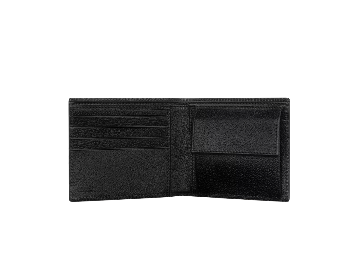 SASOM Bags Gucci GG Marmont Leather Coin Wallet In Black Metal Free