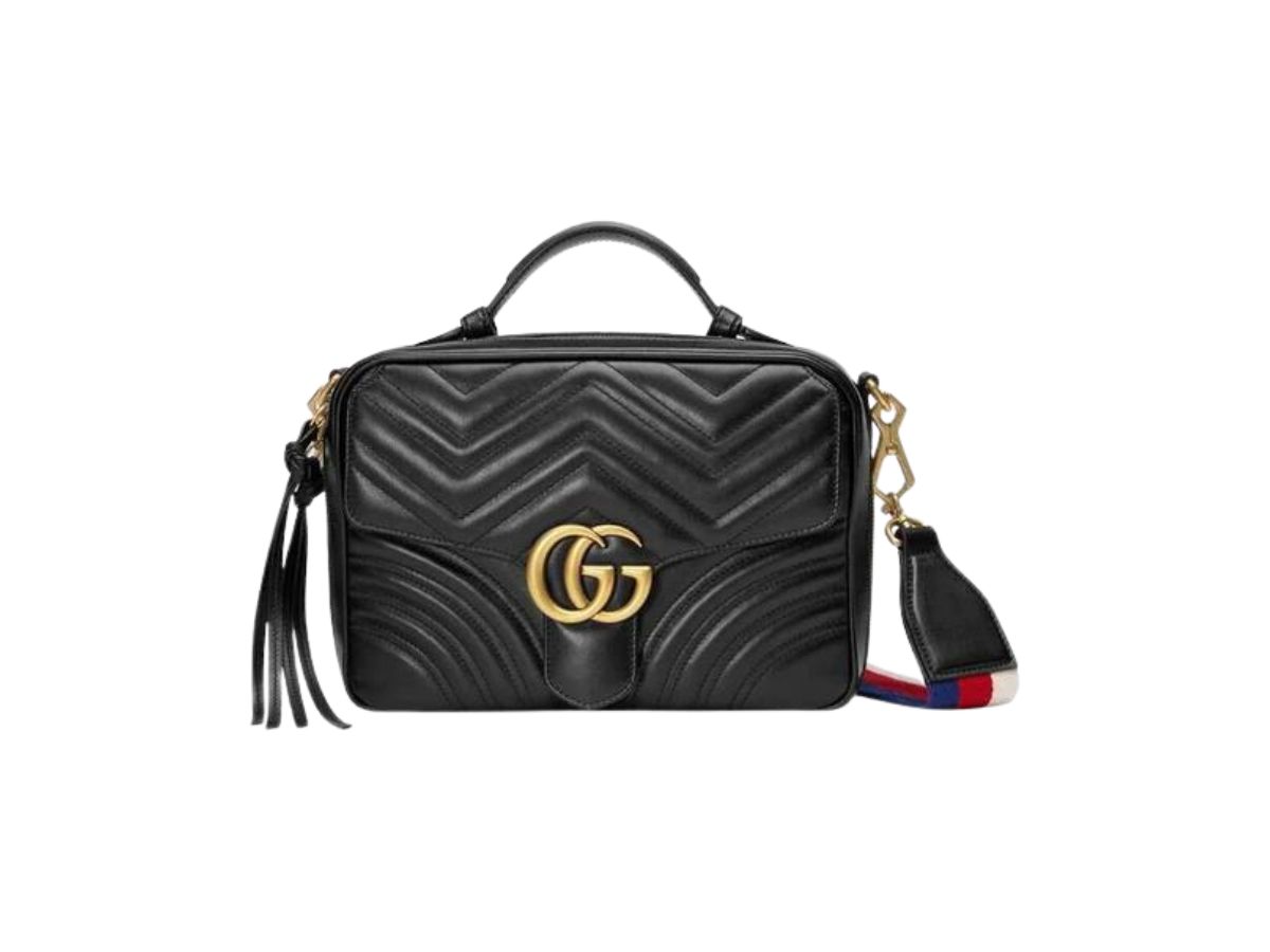 SASOM bags Gucci GG Marmont Matelasse Shoulder Bag In Black