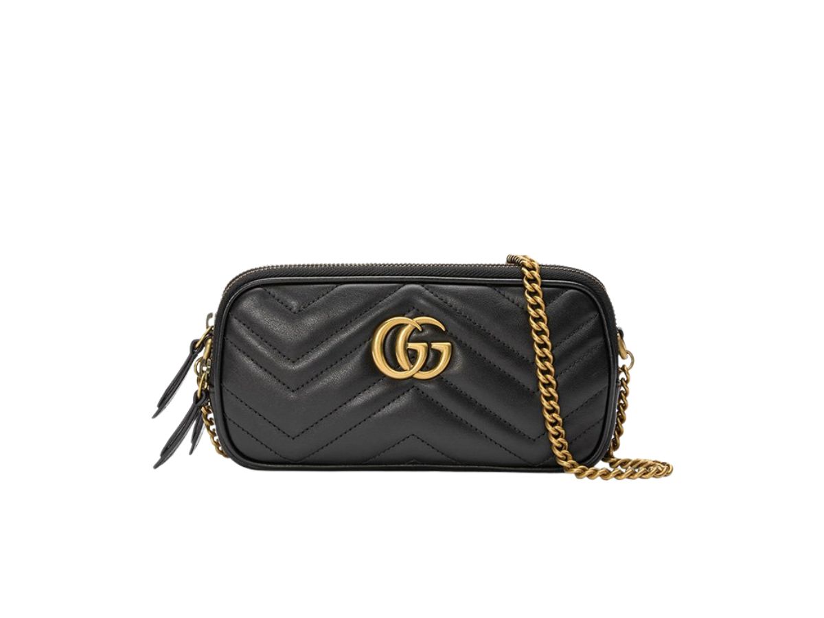 SASOM bags Gucci GG Marmont Mini Bag In Matelasse Chevron