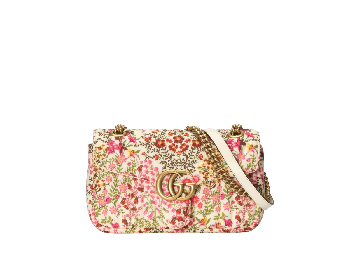 Shoulder Bag Ken Scott Floral Print Gucci Bag Gucci X Ken Scott