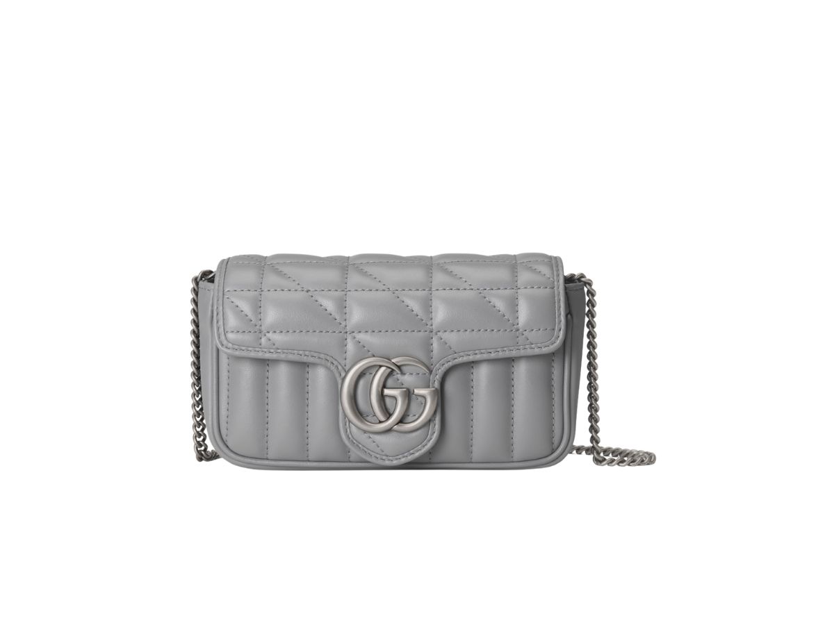 Gucci marmont clearance silver hardware