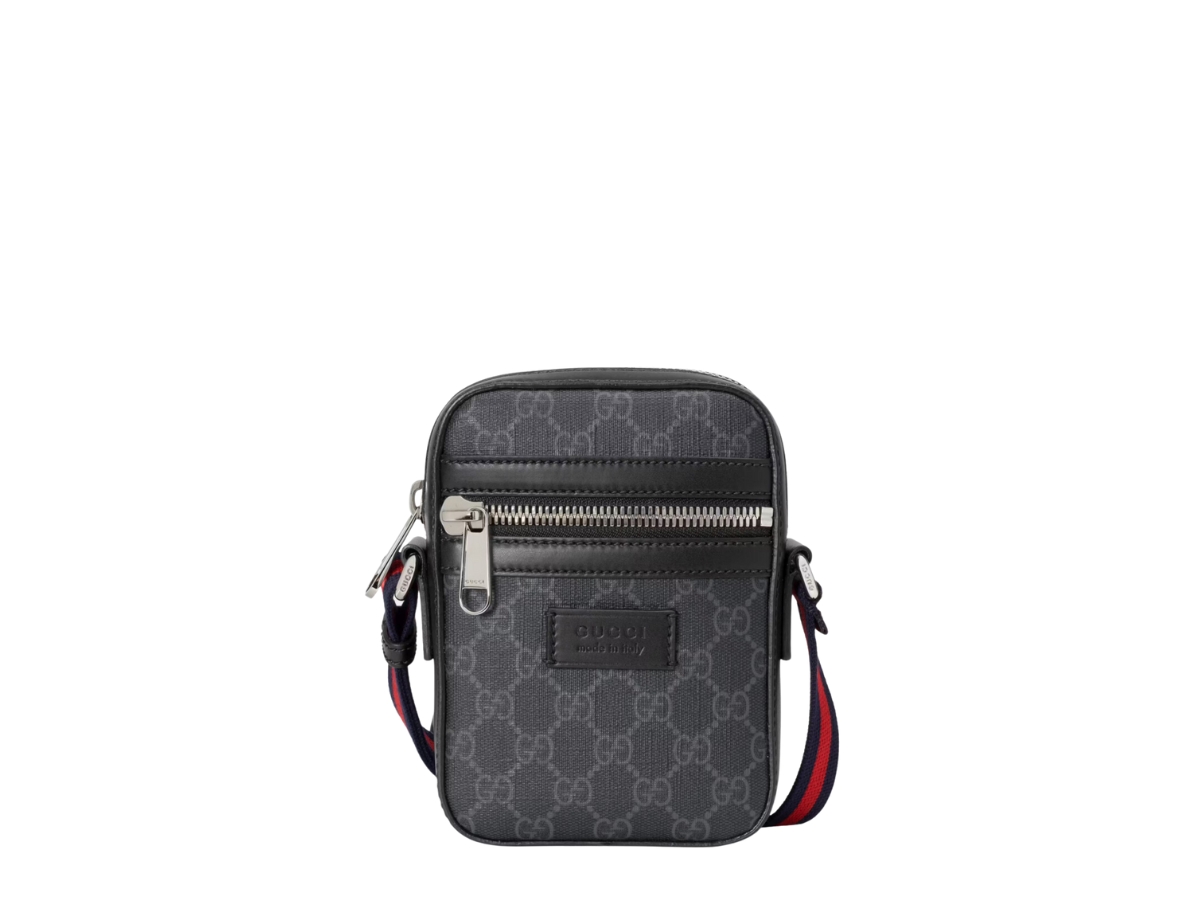 Shoulder bag Gucci Supreme Small Side Bag Black 682357-K5RLN-1095