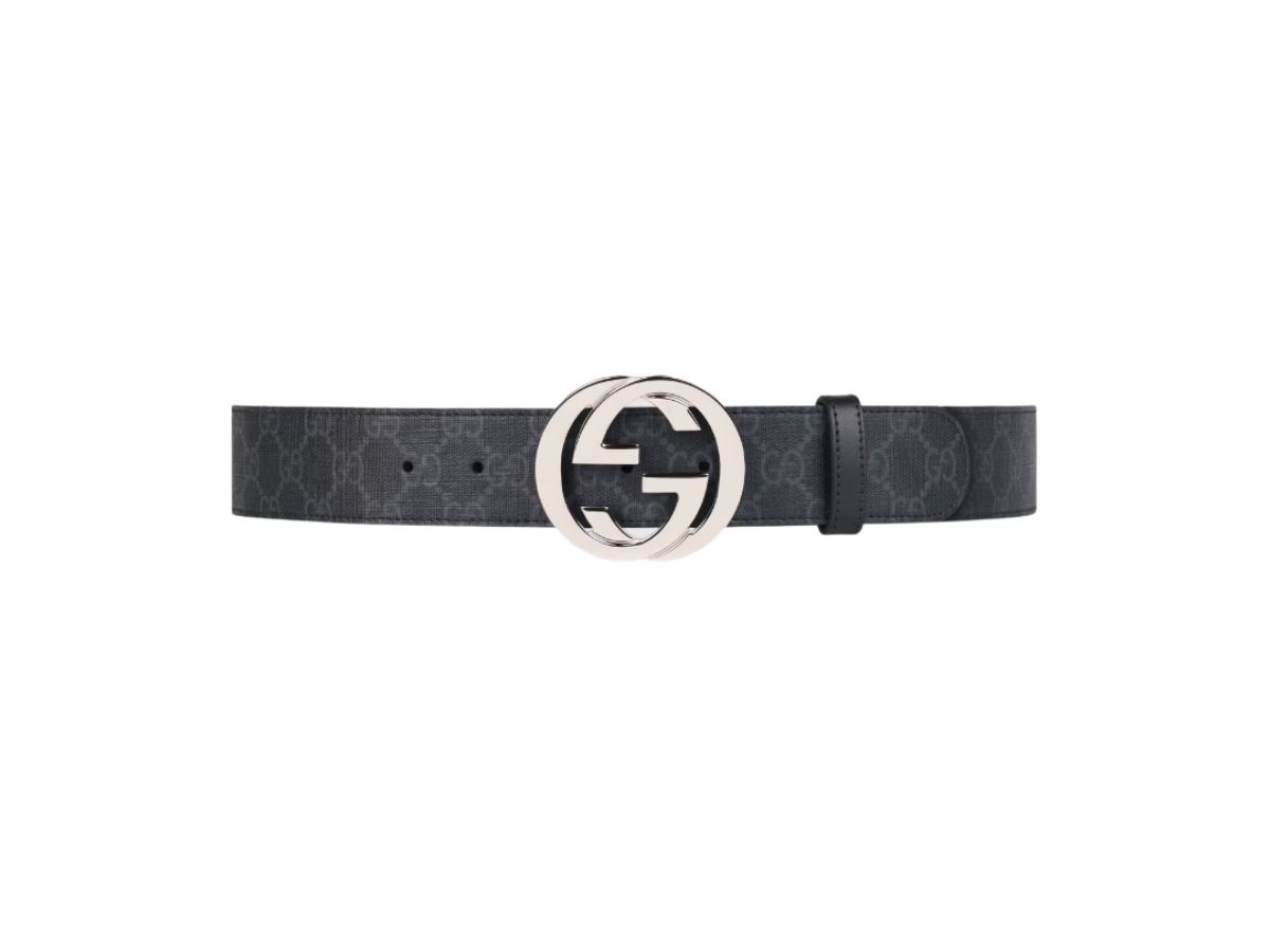 Grey store gucci belt