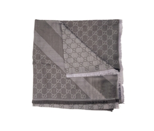 Buy Gucci Guccissima Square Scarf Grey at Sasom – Authentic and Ready to Ship
