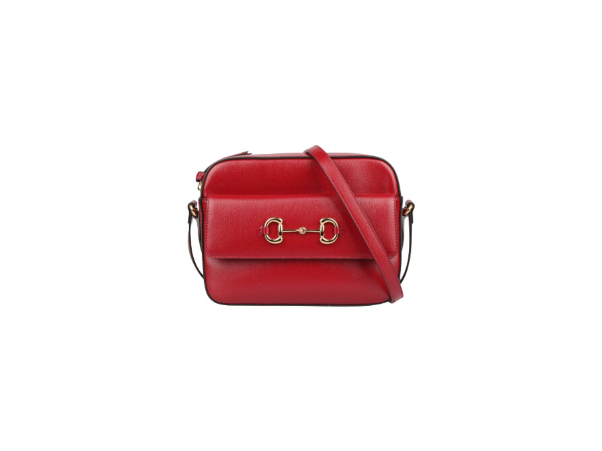 SASOM bags Gucci Horsebit 1955 Small Shoulder Bag In Red