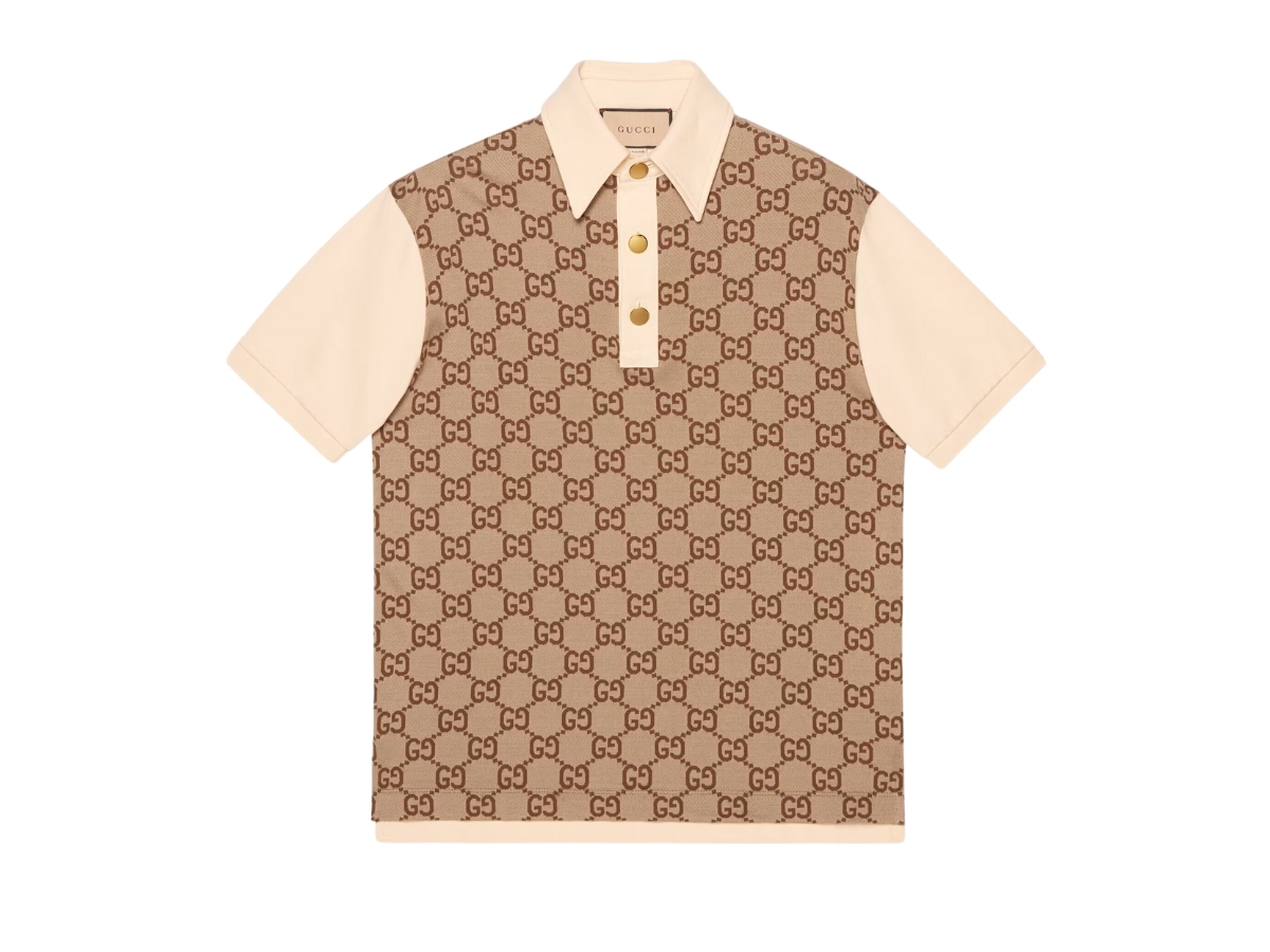 https://d2cva83hdk3bwc.cloudfront.net/gucci-jumbo-gg-cotton-silk-jacquard-polo-beige-and-ebony-1.jpg