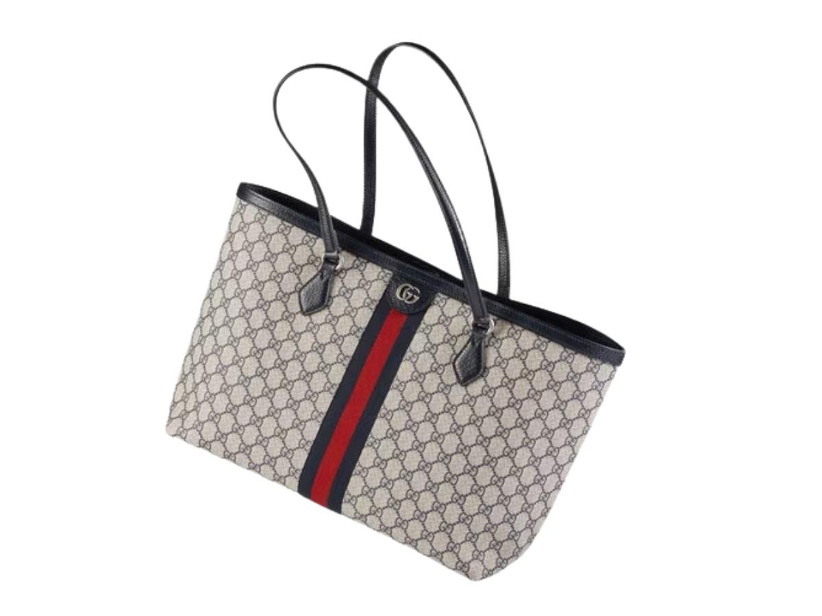 SASOM | กระเป๋า Gucci Medium Ophidia GG Supreme Tote เช็คราคาล่าสุด