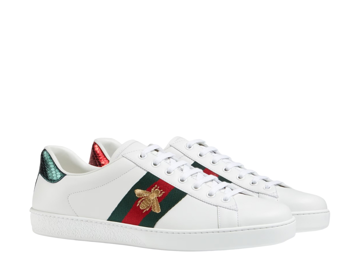 SASOM | shoes Gucci Men's Ace Embroidered Sneaker White Check the ...