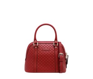 Gucci Red Microguccissima Leather Mini Dome Bag Gucci