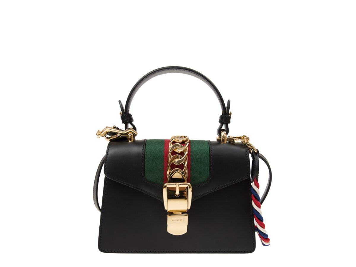 SASOM Gucci Mini Sylvie Bag Leather