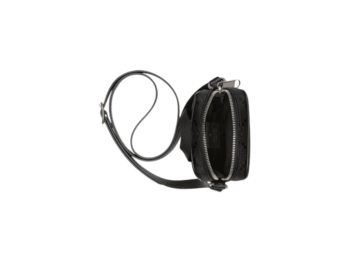 GUCCI Off The Grid Mini Nylon Crossbody Bag Black 643882