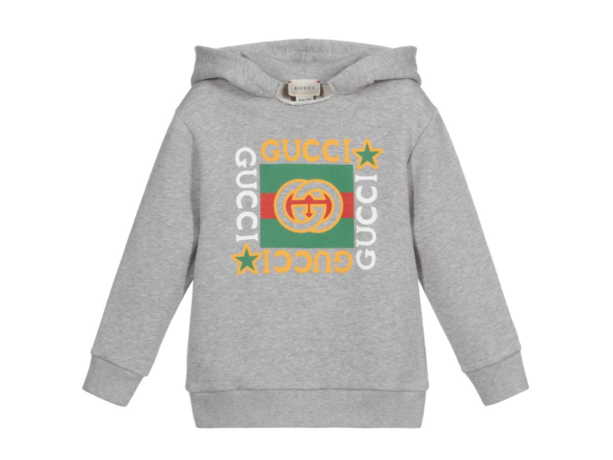 Oversize sweatshirt with sale gucci logo