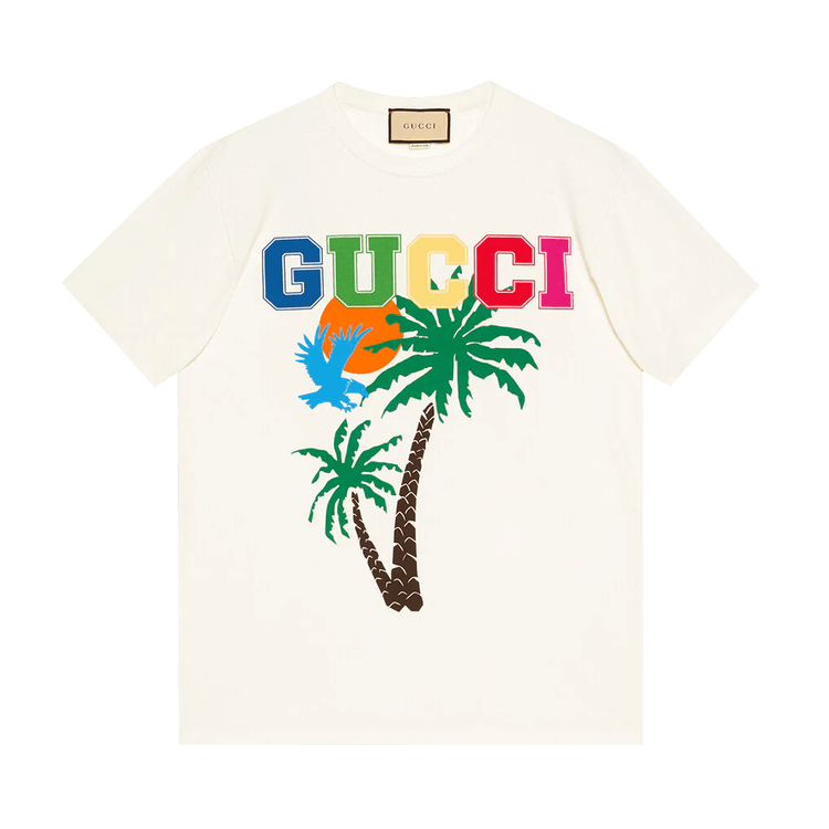Gucci Palms T-Shirt 'White'