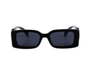 Buy Gucci Sunglasses In Black Acetate Frame With Grey Lenses at Sasom – Authentic and Ready to Ship