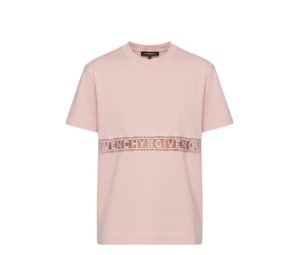 Buy Givenchy Lace Insert T-Shirt Pink at Sasom – Authentic and Ready to Ship