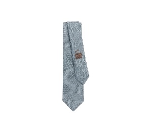 Buy Hermes Double Baucher Tie In Silk Gray White at Sasom – Authentic and Ready to Ship
