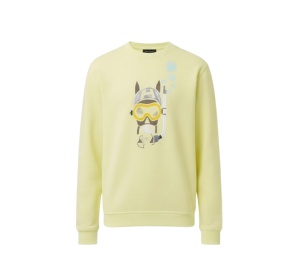 Buy Hermes Scub'H Crewneck Sweater Lemonade at Sasom – Authentic and Ready to Ship