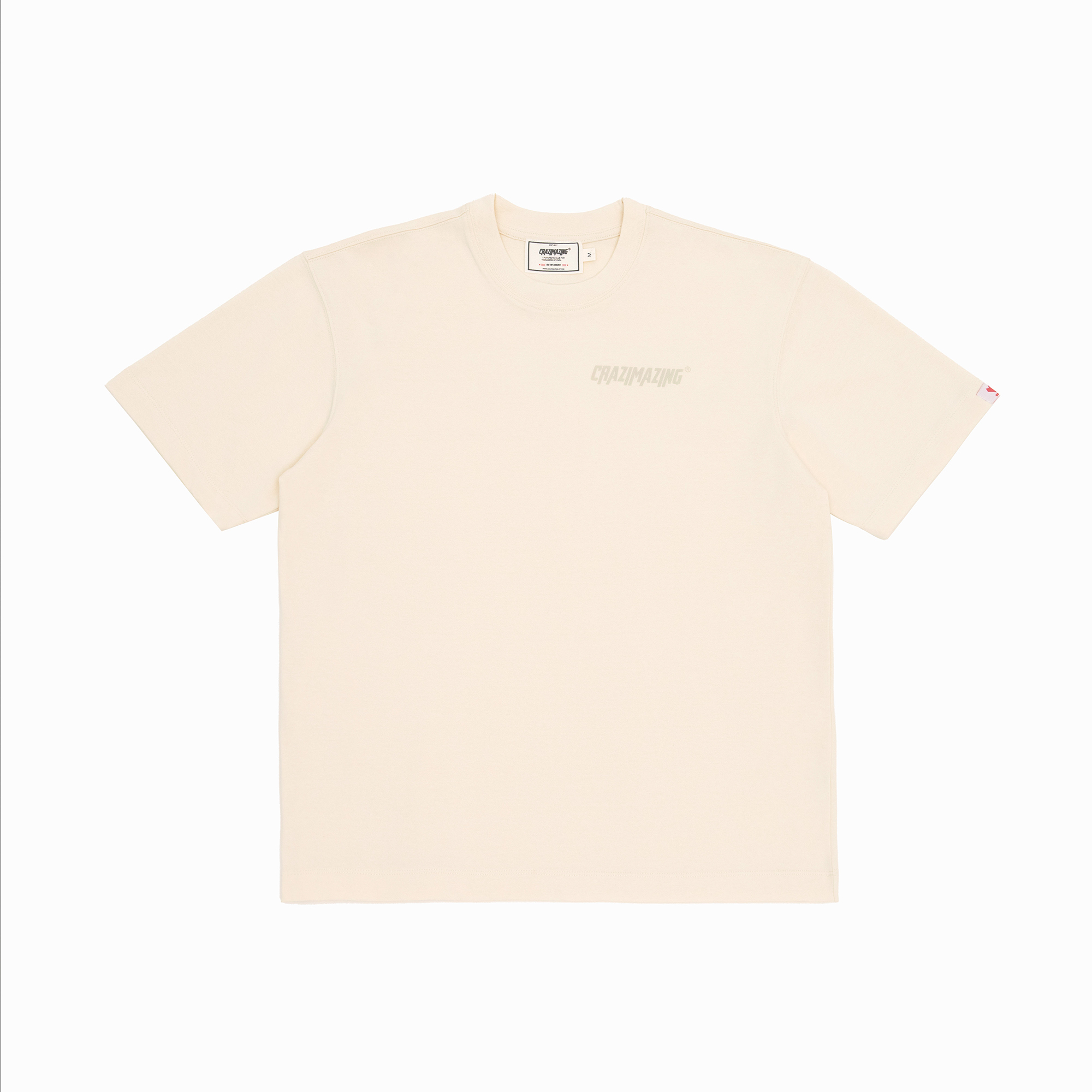 SASOM เสื้อผ้า Heavy Weight Tee Cream เช็คราคาล่าสุด