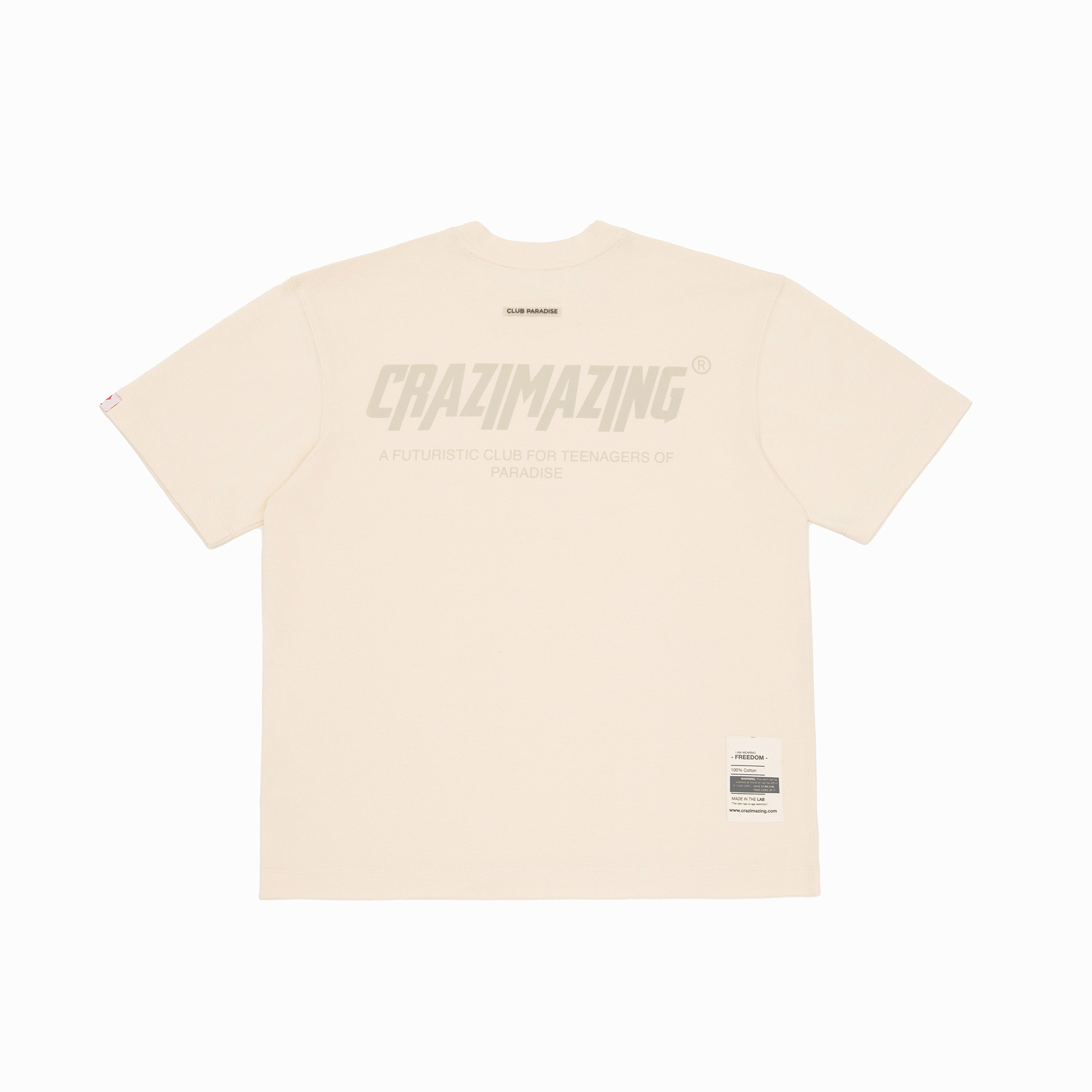 SASOM เสื้อผ้า Heavy Weight Tee Cream เช็คราคาล่าสุด