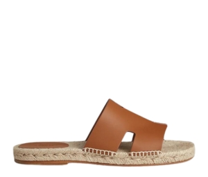 Hermes Antigua Espadrille Suede Goatskin With Rope Sole And