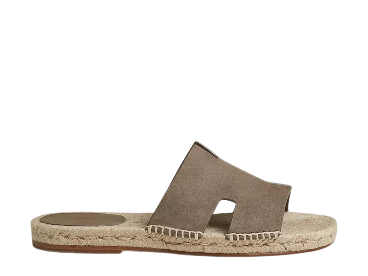 【夏の足元を格上げ】HERMES Espadrillas Antigua Marron Teck Antigua espadrille | Hermès USA
