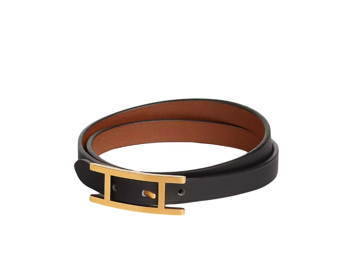 SASOM | accessories Hermes Behapi Double Tour Bracelet In Chamonix ...