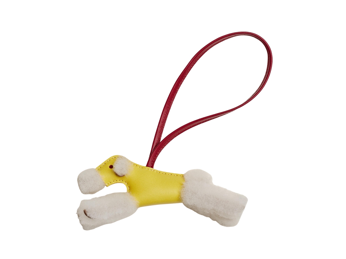 Hermes Budy Charm In Hand-Sewn Merinos Wool And Milo