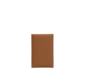 Hermes - Calvi Card Holder - Verso Gold / Vert Fizz Epsom - Brand