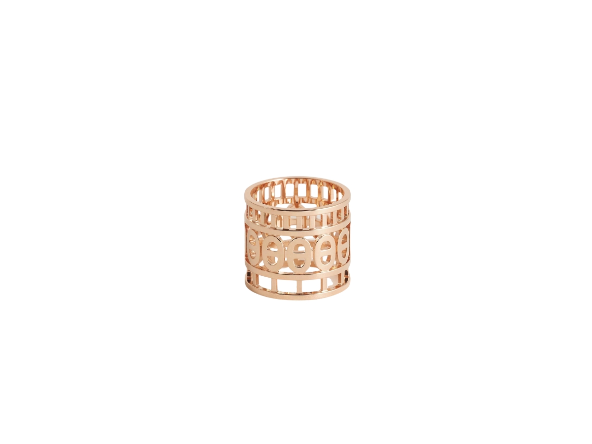 大人の輝き【HERMES】CHAINE D’ANCRE DIVINE PM ローズゴールド HERMES 18K Rose Gold Diamond PM Chaine d'Ancre Divine Ring