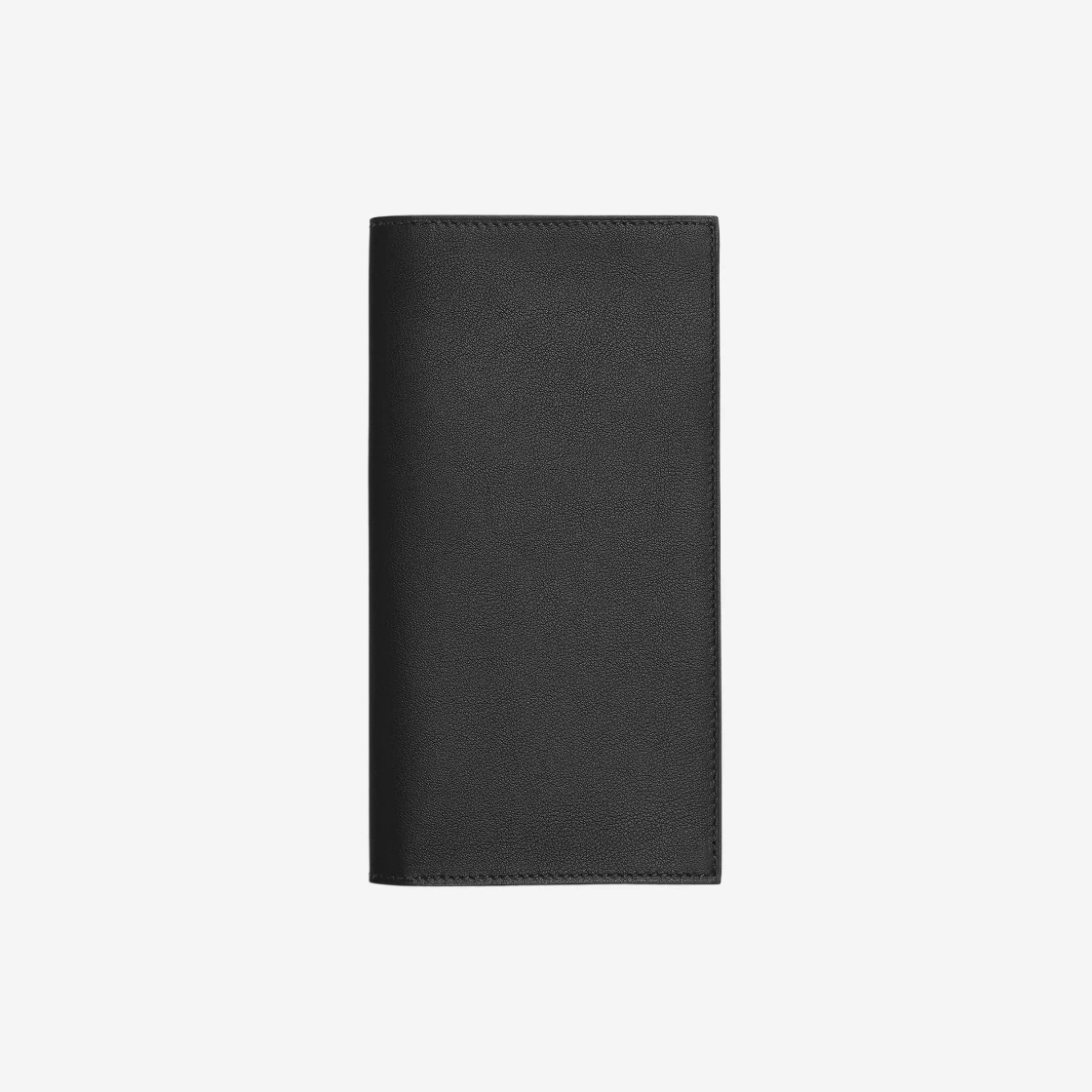 Hermes Citizen Twill Long Wallet Swift & Noir Bleu Saphir