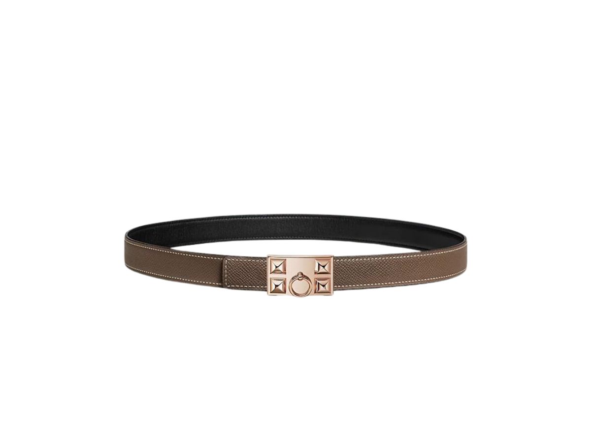 Hermes Collier De Chien Belt Buckle & Reversible Leather Hermes Collier De Chien Belt Buckle & Reversible Leather