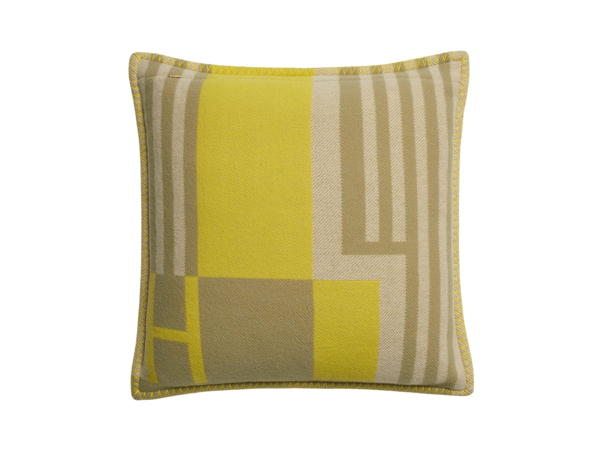 SASOM | accessories Hermes Ithaque Pillow In Jacquard Woven Wool