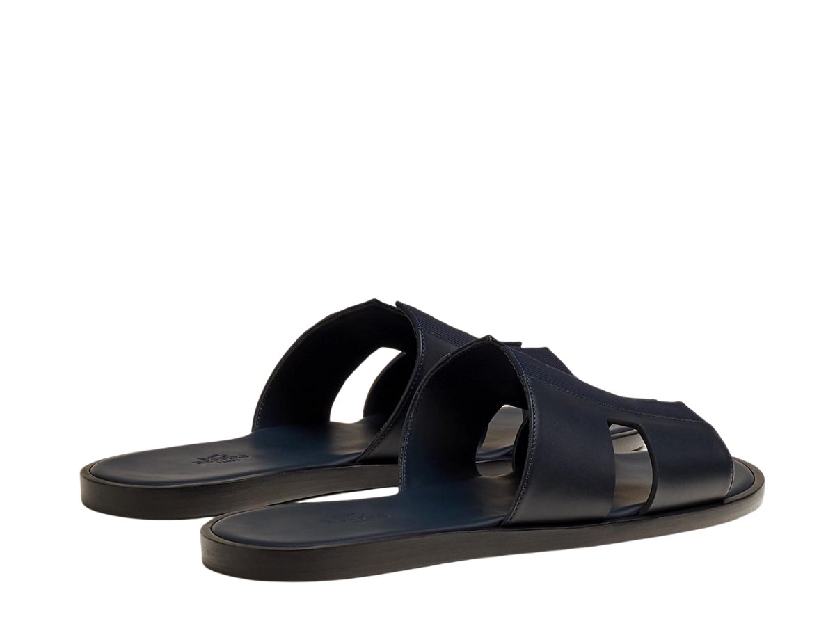 Hermes Izmir Sandal In Calfskin And Technical Canvas With  display picture 3