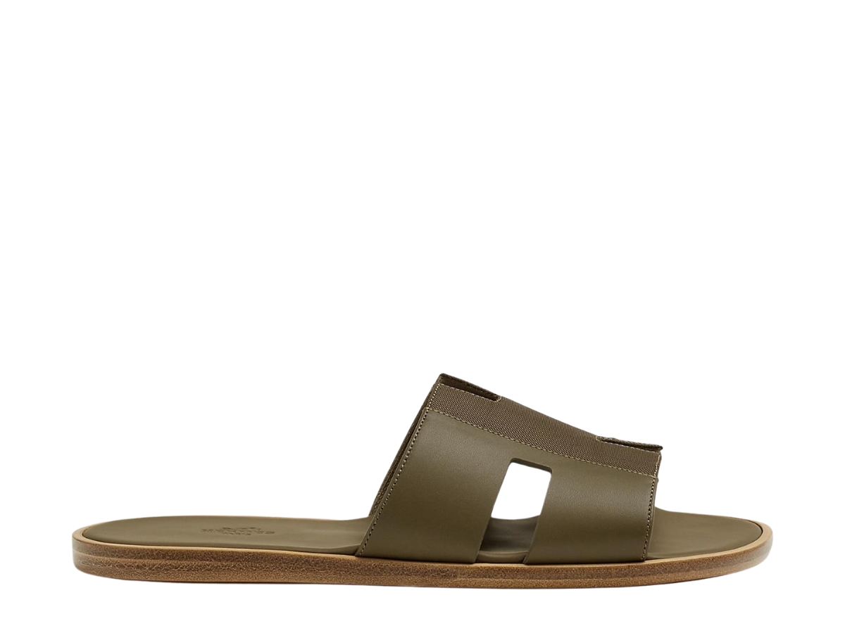 ★Hermes Izmir Sandal Calfskin & Moka★ Sandales Izmir | Hermès France