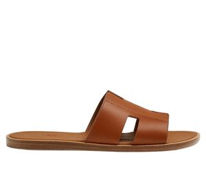 Hermes Izmir Sandal In Calfskin With Iconic H Cut-Out And