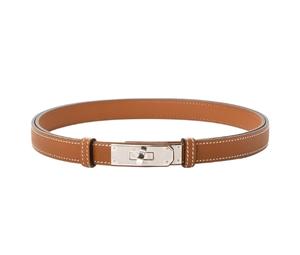 Hermes Pop H Belt 15 MM In Epsom Calfskin With Rose Gold