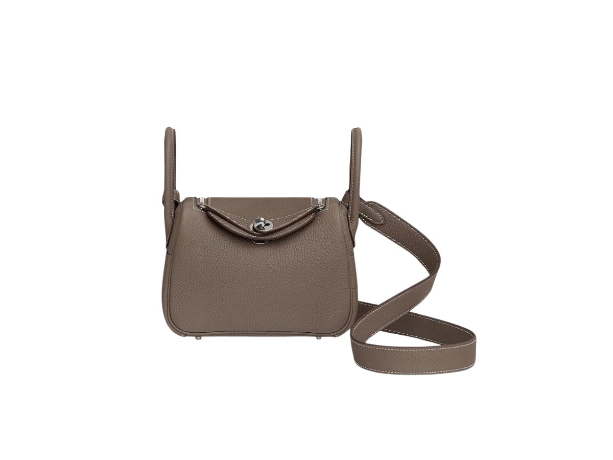 Hermes mini lindy discount etoupe