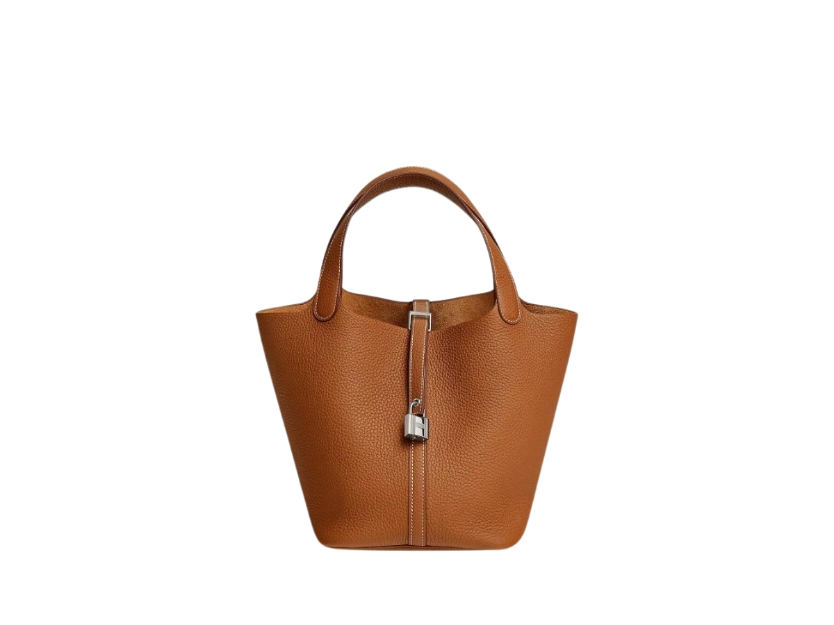 Hermes Picotin Lock 22 Bag In Clemence Leather With