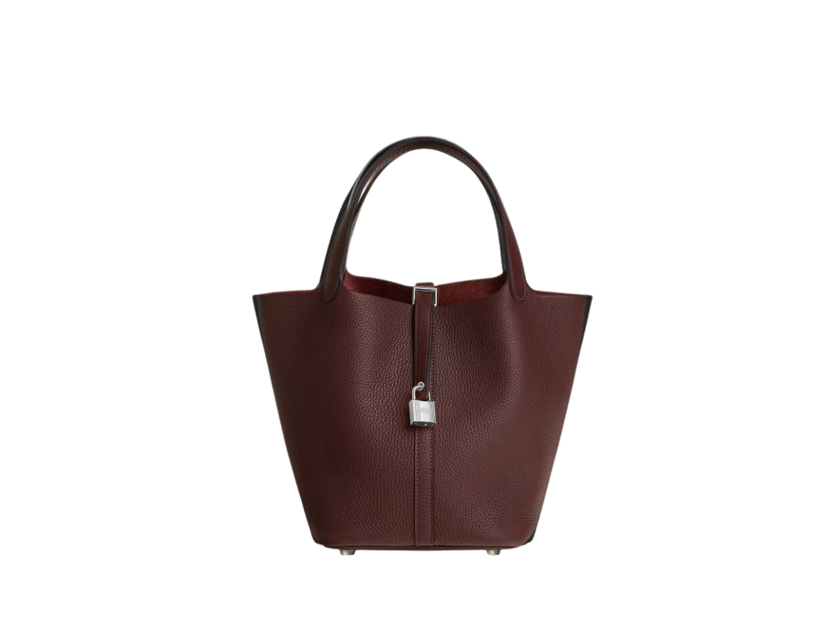 SASOM bags Hermes Picotin Lock 22 Bag In Clemence Leather With