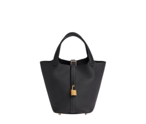 Buy Hermes Picotin Lock Bag 18 In Clemence leather With Gold-Plated Kelly Lock Closure Caban at Sasom – Authentic and Ready to Ship