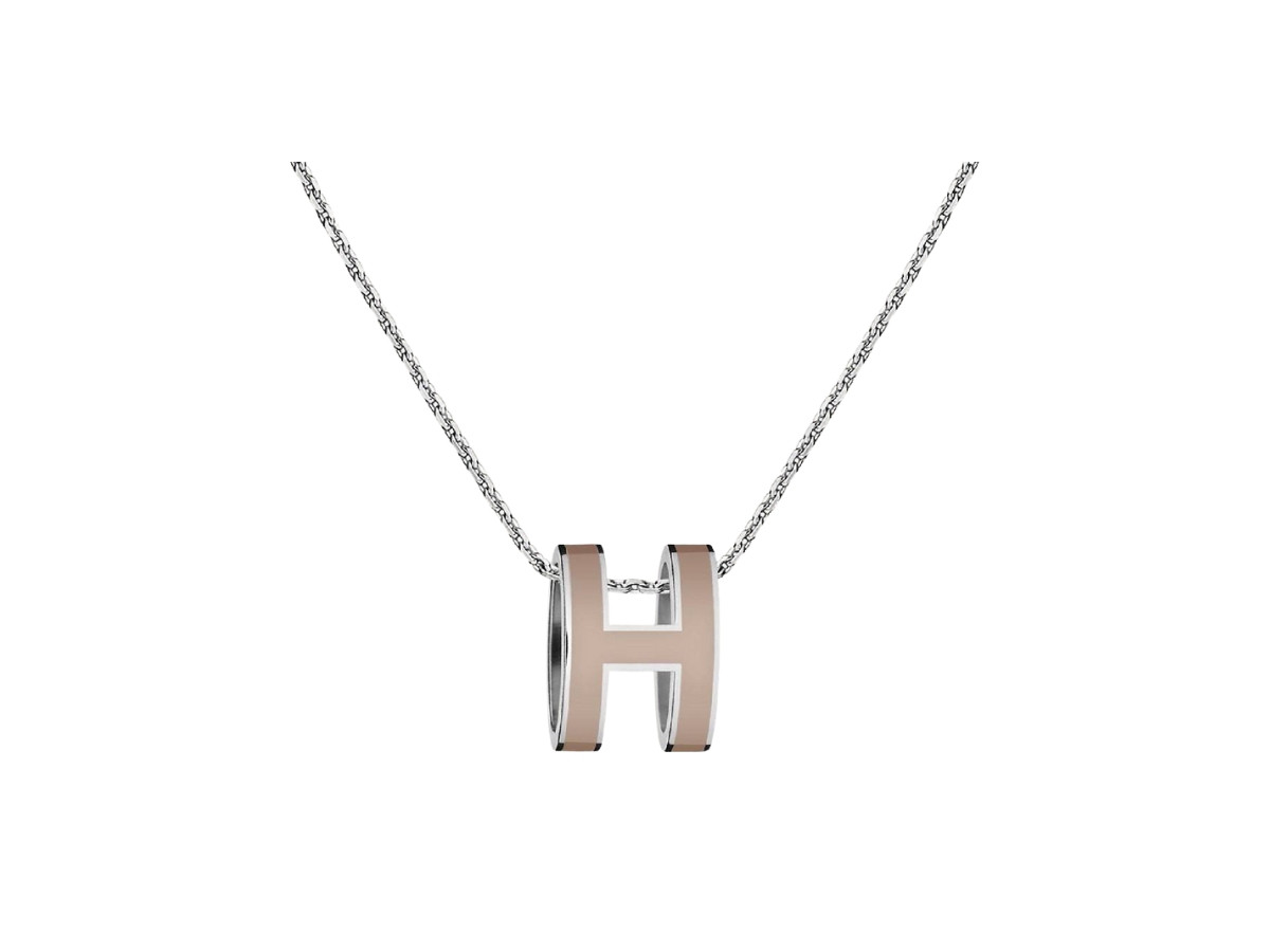 Hermes Mini Pop H Necklace in Poppy Orange Phw (Brand New)– orangeporter