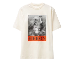 Buy Heron Preston NF Heron Bw SS Tee White Black at Sasom – Authentic and Ready to Ship