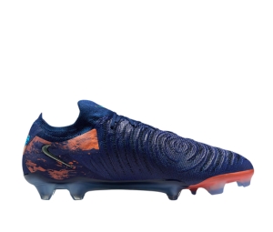 Buy Nike Phantom GX 2 Elite FG Rubber Long Studs Anti Slip Wear Resistant Soccer Shoes Men's Blue Orange at Sasom – Authentic and Ready to Ship