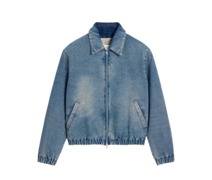 Buy Ami Paris De Coeur Zipped Jacket Blue at Sasom – Authentic and Ready to Ship