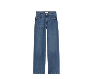 Buy H&M Wide High Jeans Denim Blue at Sasom – Authentic and Ready to Ship