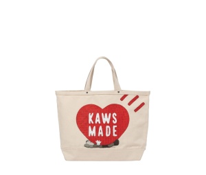 Buy Human Made X Kaws Made Tote Bag White at Sasom – Authentic and Ready to Ship