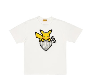 Buy Human Made  x Pokemon Pokemon Made Graphic T-shirt White Grey at Sasom – Authentic and Ready to Ship