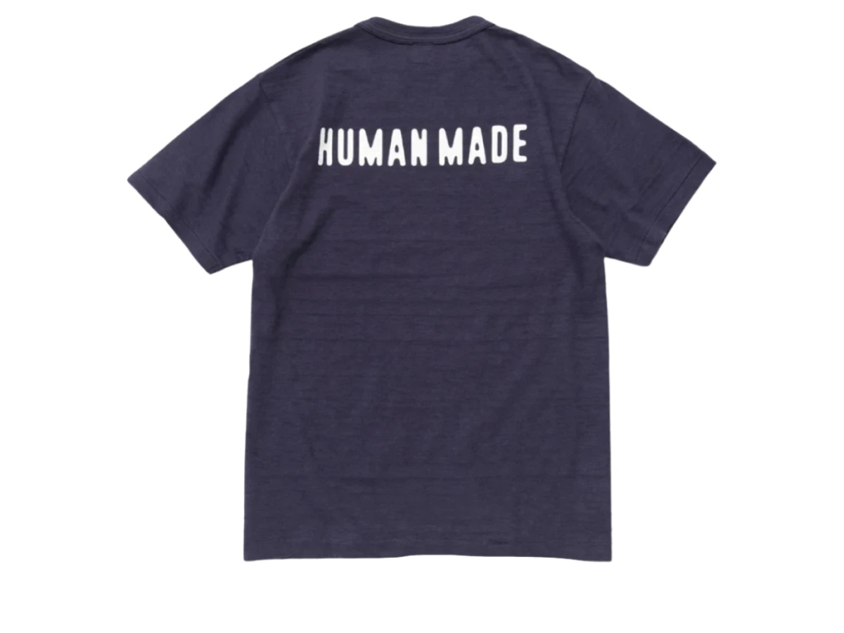 Human Made Human Made Heart Badge T-Shirt Navy - view 2
