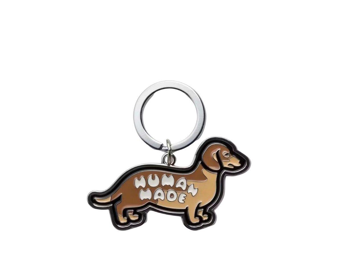 Buy Human Made Dachs Keyring Brown at Sasom – Authentic and Ready to Ship