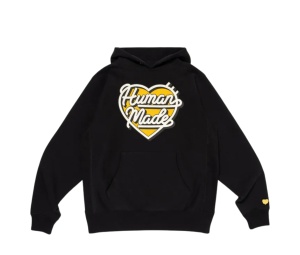 Buy Human Made Heavyweight Hoodie Black at Sasom – Authentic and Ready to Ship